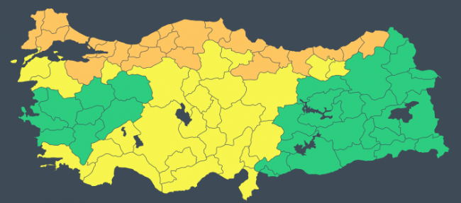 İstanbul ve Ankara için fırtına uyarısı